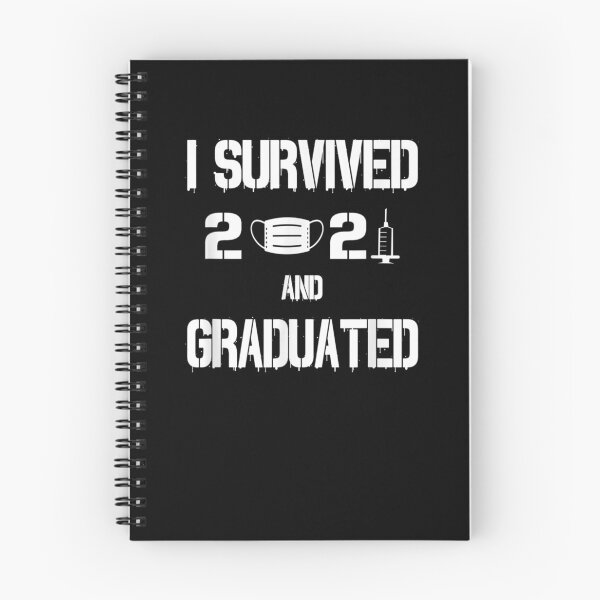 Item preview, I Survived 2021 And Graduated Funny Graduation  designed and sold by tashiav.