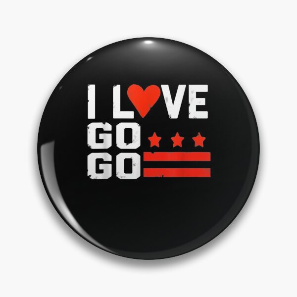 Item preview, Vintage I Love Washington D C Go Go Design  designed and sold by tashiav.