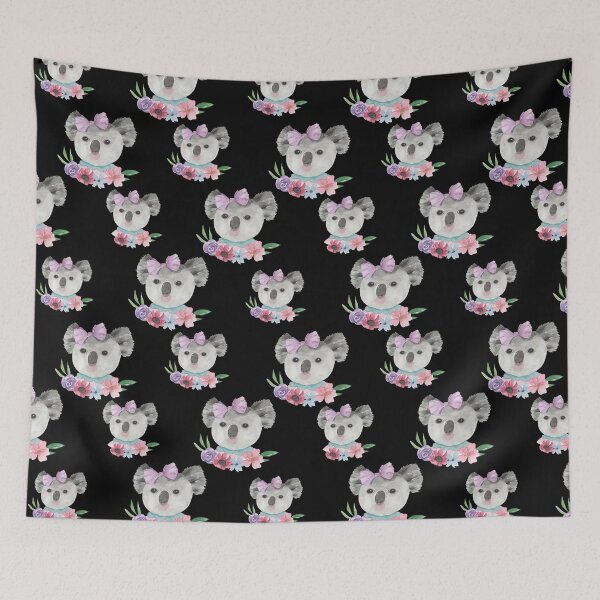 Item preview, Watercolor Floral Koala  designed and sold by Davestre.
