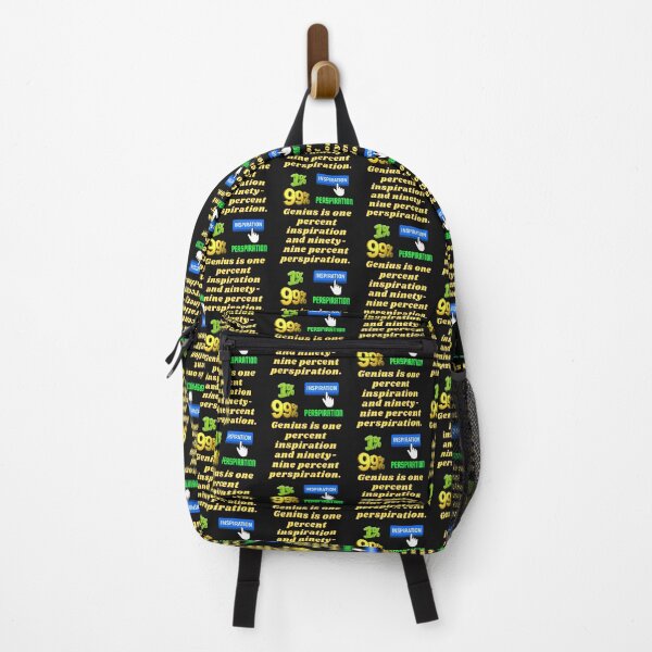 Item preview, Genius requires one percent inspiration only. designed and sold by superbtshirts.