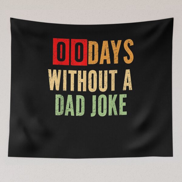 Item preview, 00 Days Without A Dad Joke Vintage  designed and sold by tashiav.