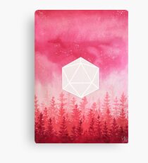 //Real Red// Canvas Print