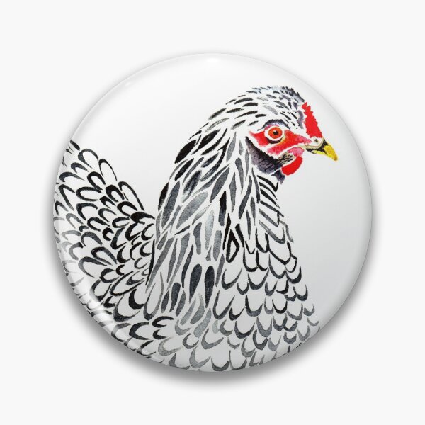 Item preview, Wyandotte Chicken designed and sold by Sonoran Glimmer.