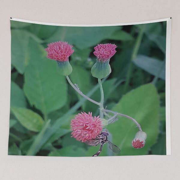 Item preview, WASP AND THE PINK  FLOWER DESIGN designed and sold by Coolklaset.