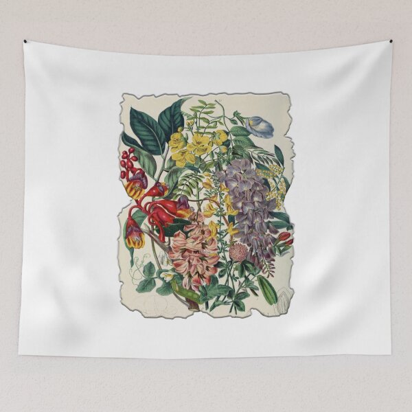 Item preview, Vintage Botanical Floral Flower Plant Art Drawing designed and sold by PodiShawna.