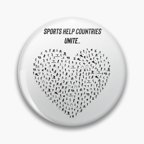 Item preview, Sport helps countries unite.  designed and sold by Kidzx6.