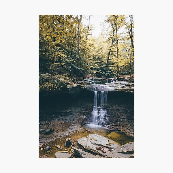 Item preview, Early Fall Foliage - Blue Hen Falls Ohio designed and sold by HoellerPhoto.
