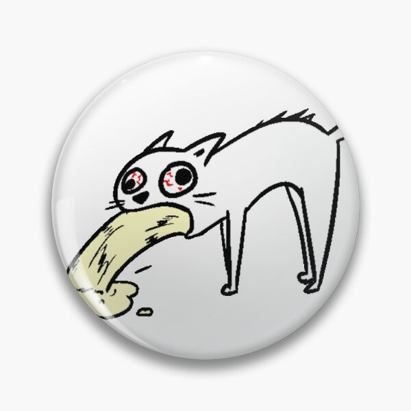 Item preview, Puking Cat designed and sold by sodathemonkey.