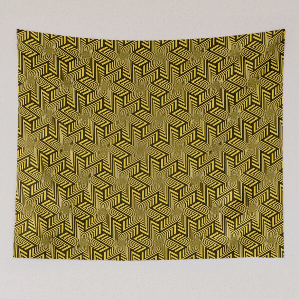 Item preview, Star tessellation - yellow designed and sold by Club30-80.