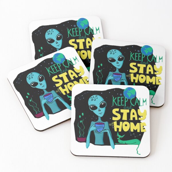 Item preview, Keep Calm and Stay Home designed and sold by Mohasin007.