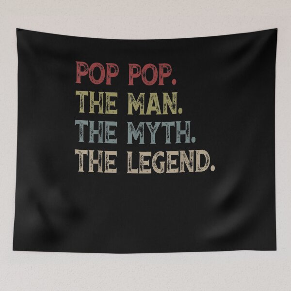 Item preview, Vintage Pop Pop El hombre El mito La leyenda del día del padre designed and sold by tashiav.