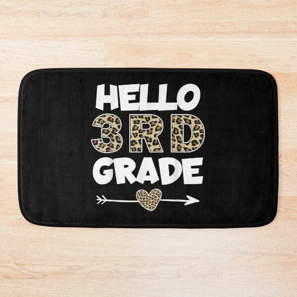 Item preview, Hello 3rd Grade Leopard Print Third Grade Teacher designed and sold by jasperjuan77.