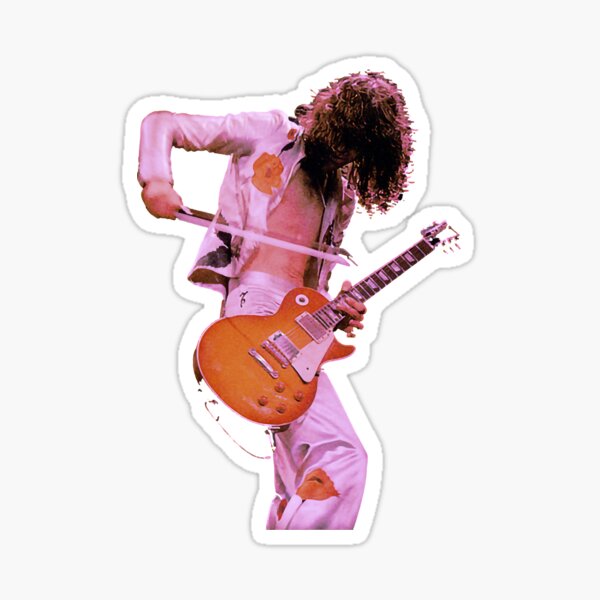 Original - Zeppelin rose Sticker