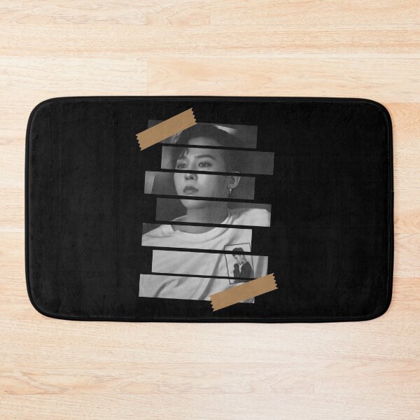 Item preview, Dong Youngbae Big Bang Taeyang Korean Kpop Monochrome Stripe Design designed and sold by Piosenka Art.