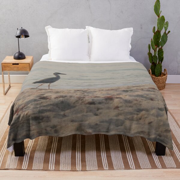 Item preview, Heron on the beach in the morning designed and sold by YR-Collections.