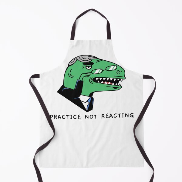 Item preview, PRACTICE NOT REACTING designed and sold by Ethos Bubbles.