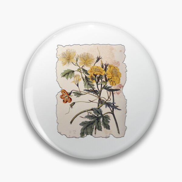 Item preview, Vintage Botanical Floral Flower Plant Art Drawing designed and sold by PodiShawna.