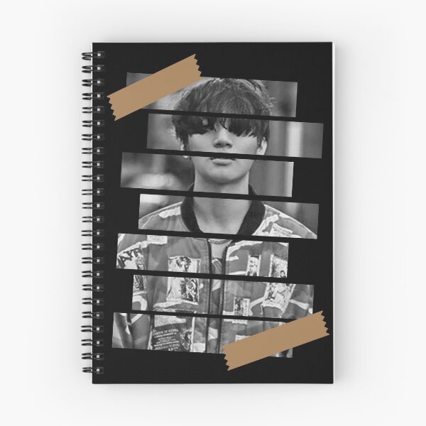 Item preview, Kang Daesung Big Bang Daesung DLite  Korean Kpop Monochrome Stripe Design designed and sold by Piosenka Art.