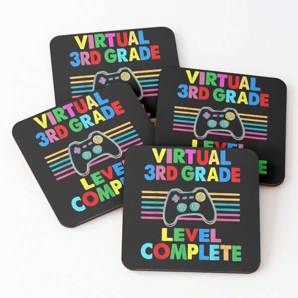 Item preview, Virtual 3rd Grade Level Complete Graduation Video Gamer Cute  designed and sold by tashiav.