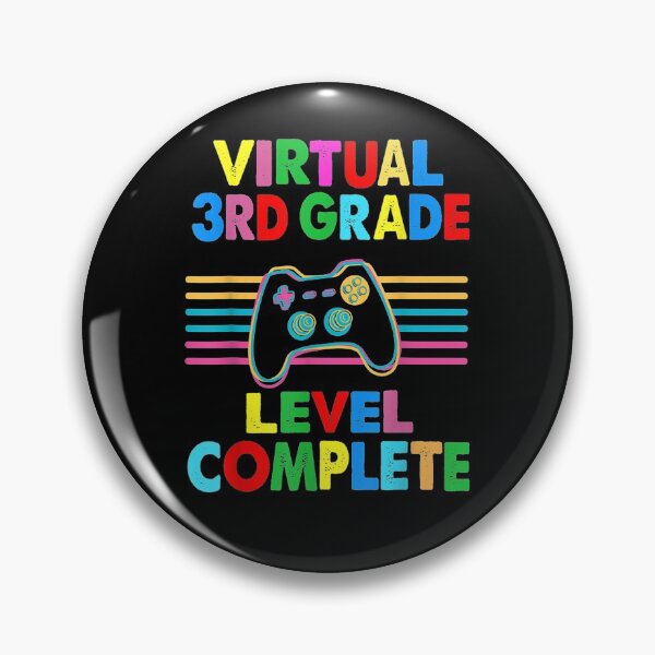 Item preview, Virtual 3rd Grade Level Complete Graduation Video Gamer Cute  designed and sold by tashiav.