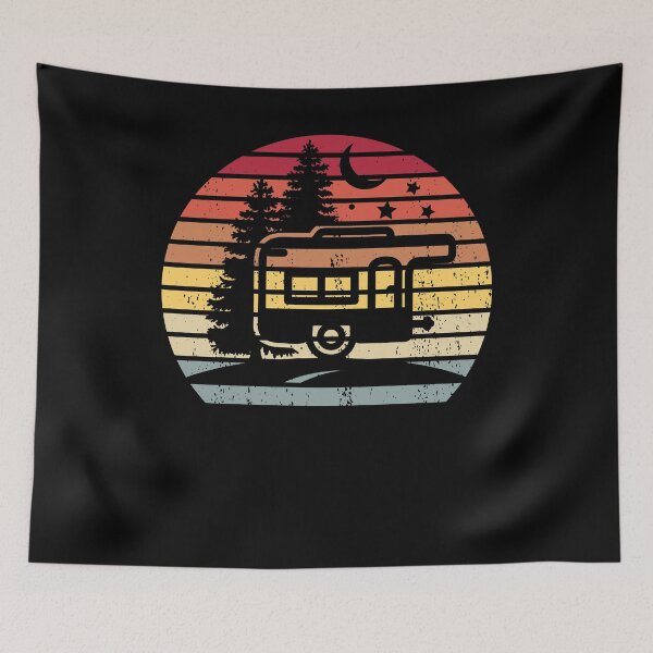 Item preview, Camper Vintage Retro Style designed and sold by Ryan89-Design.