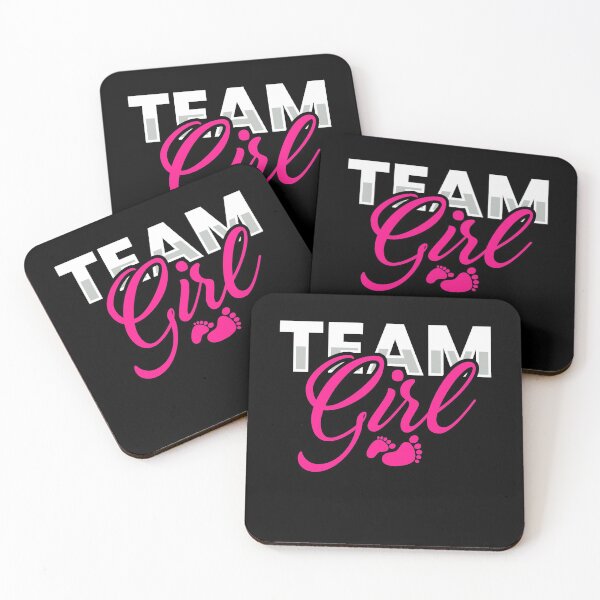 Item preview, Team girl baby shower baby bump designed and sold by MooonTees.