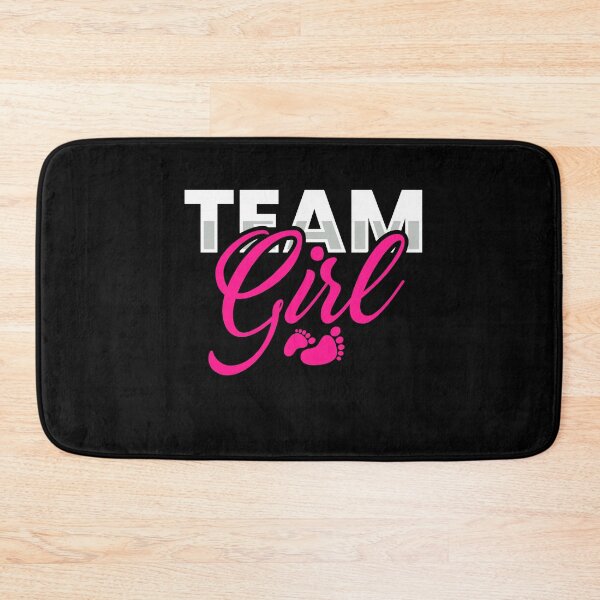 Item preview, Team girl baby shower baby bump designed and sold by MooonTees.