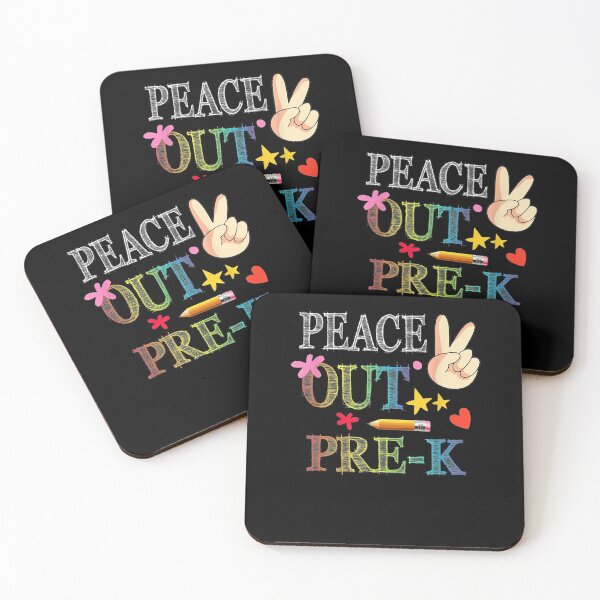 Item preview, Peace Out Pre K Last Day Of School Pre K Grad  designed and sold by tashiav.