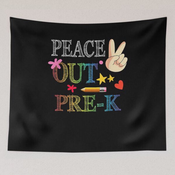 Item preview, Peace Out Pre K Last Day Of School Pre K Grad  designed and sold by tashiav.