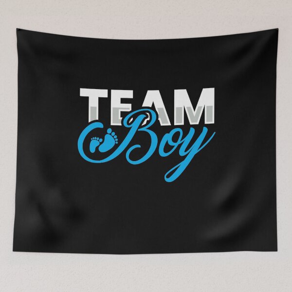 Item preview, Team Boy baby shower baby bump designed and sold by MooonTees.