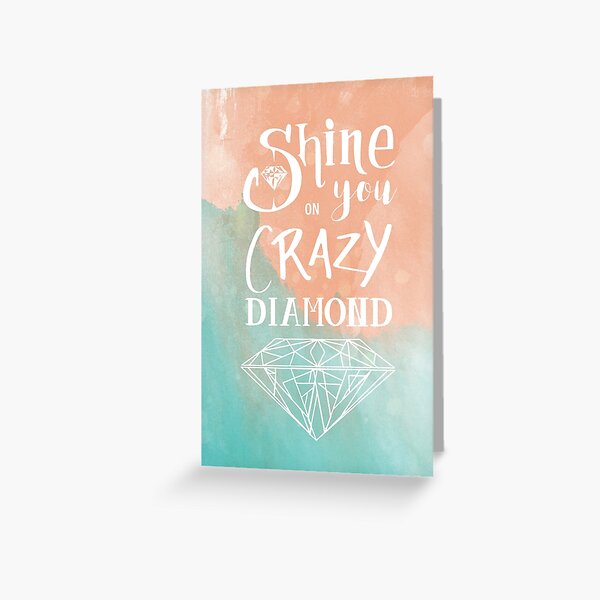 Diamond Greeting Cards for Sale