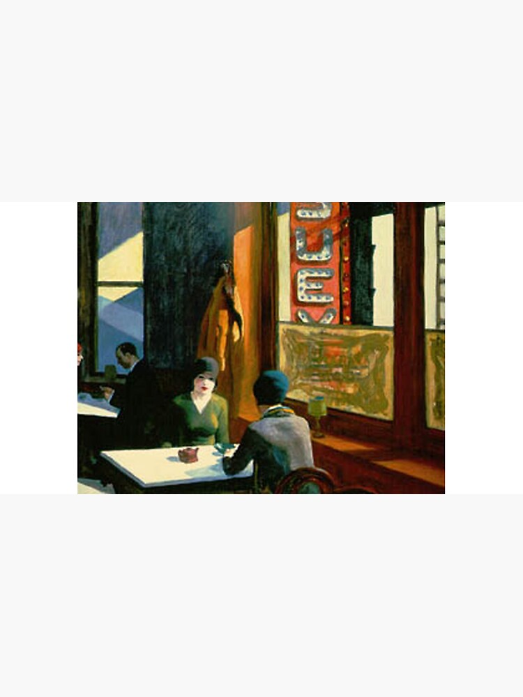 AMERICAN ARTIST. Edward Hopper. Chop Suey. by TOMSREDBUBBLE