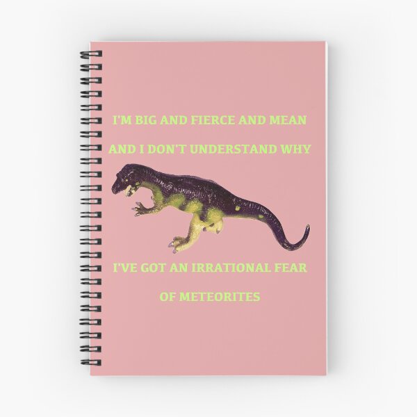 Item preview, Irrational fear of meteorites designed and sold by Diesel Drinking Dinosaurs.