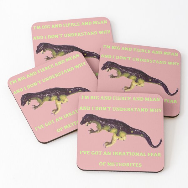 Item preview, Irrational fear of meteorites designed and sold by Diesel Drinking Dinosaurs.