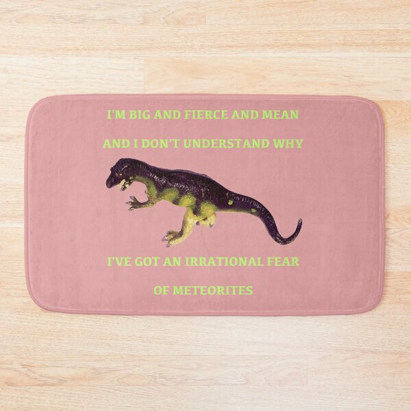 Item preview, Irrational fear of meteorites designed and sold by Diesel Drinking Dinosaurs.