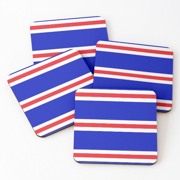 Item preview, Rangers Bar Scarf Design designed and sold by sanfranglasgow.