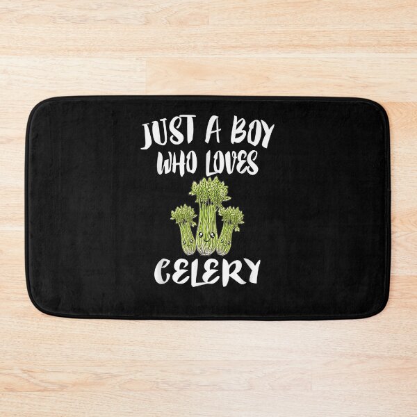 Item preview, Just A Boy Who Loves Celery Vegetable  designed and sold by tashiav.