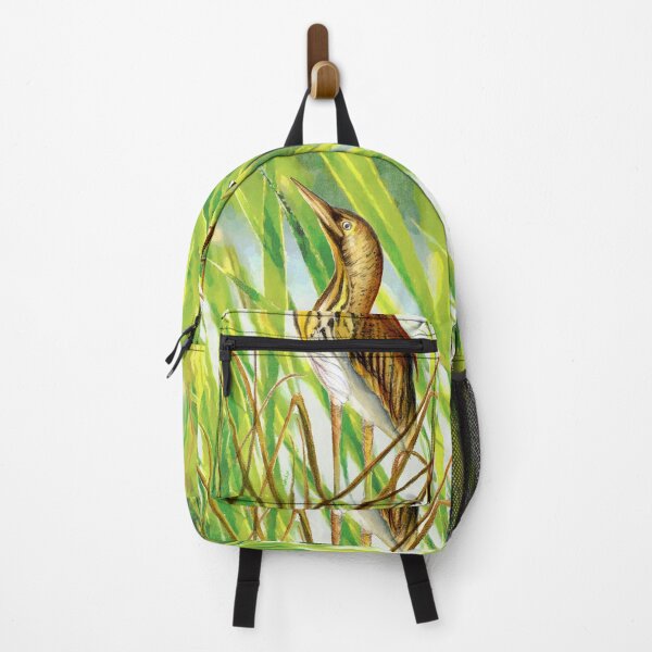 Item preview, Bittern Bird Watercolor Painting Artwork designed and sold by Alison Langridge.
