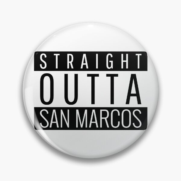 Item preview, Straight Outta San Marcos California  designed and sold by Teelogic.