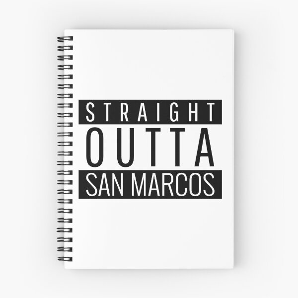 Item preview, Straight Outta San Marcos California  designed and sold by Teelogic.