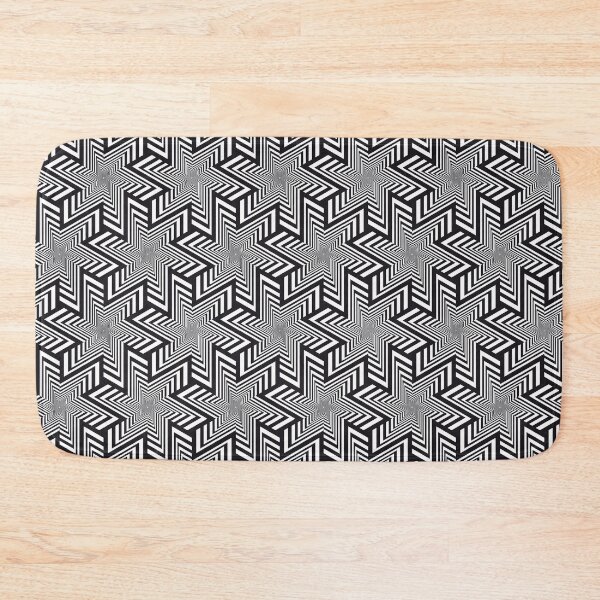 Item preview, Star tessellation - black and white designed and sold by Club30-80.