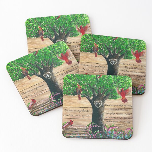 Item preview, Forever in my heart & Cardinal memory designed and sold by Roy & Tiffany.