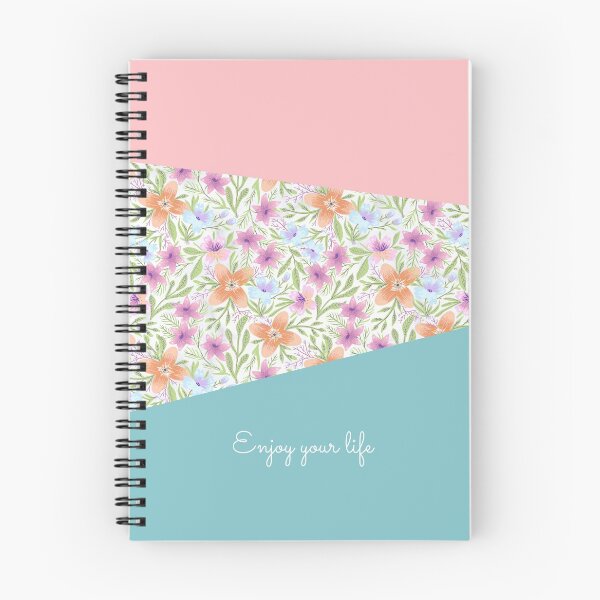 Item preview,  Flowers chill pastel  pink blue designed and sold by MamaMiaomiao.