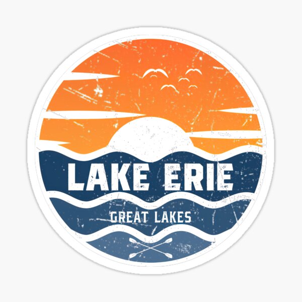 Item preview, Lake Erie StickerLake Erie Sticker  designed and sold by prejudicedoatme.
