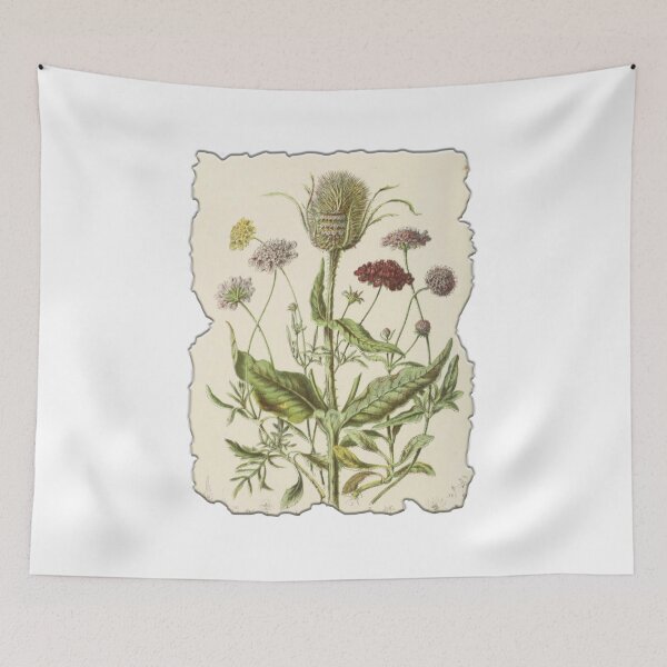 Item preview, Vintage Botanical Floral Flower Plant Art Drawing designed and sold by PodiShawna.