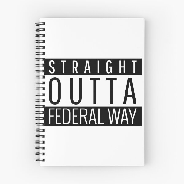 Item preview, Straight Outta Federal Way Washington  designed and sold by Teelogic.