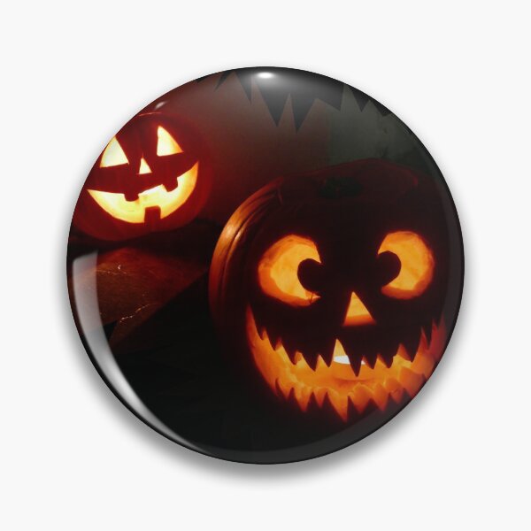 Item preview, Halloween costume / Scary pumpkin t-shirt / Unisex Adult / Pumpkin Face Halloween t-shirts / Sticker Sticker designed and sold by CeylonKandy.