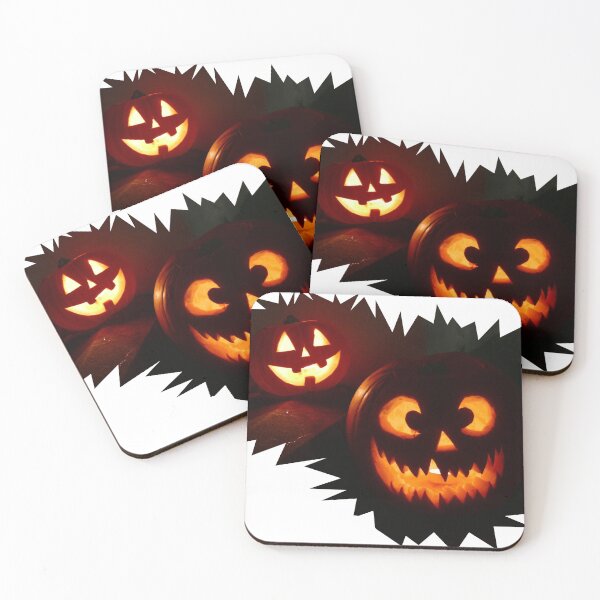 Item preview, Halloween costume / Scary pumpkin t-shirt / Unisex Adult / Pumpkin Face Halloween t-shirts / Sticker Sticker designed and sold by CeylonKandy.