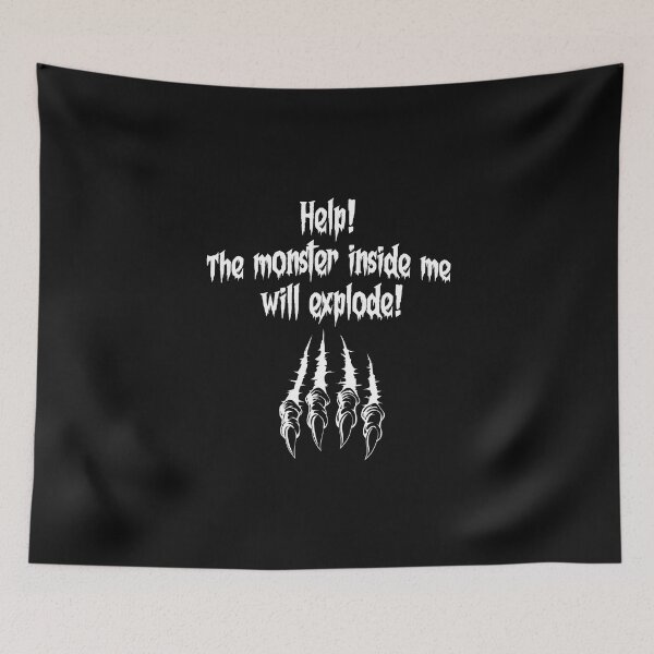 Item preview, Johan Liebert black V Help! The monster inside me will explode! designed and sold by sttain.