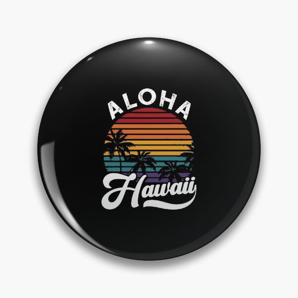 Item preview, Aloha Hawaii Retro Vintage Sunset designed and sold by teatordena.